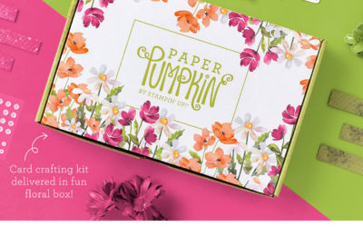 July’s Paper Pumpkin … Painted Petals!