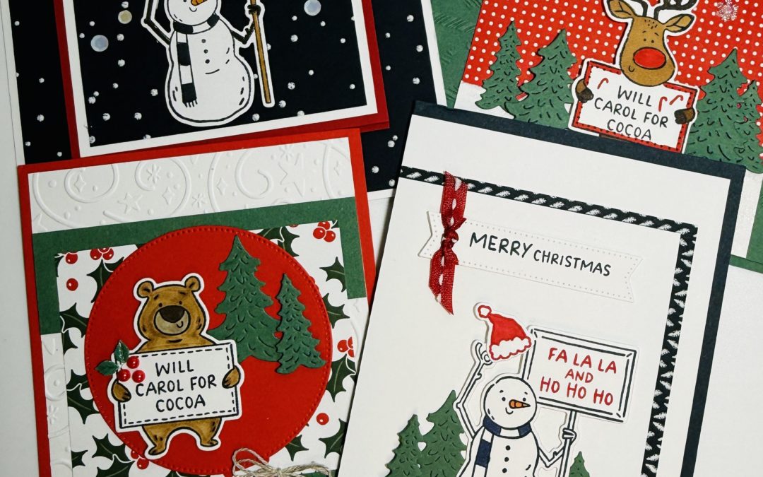 My Christmas Crew Card Class